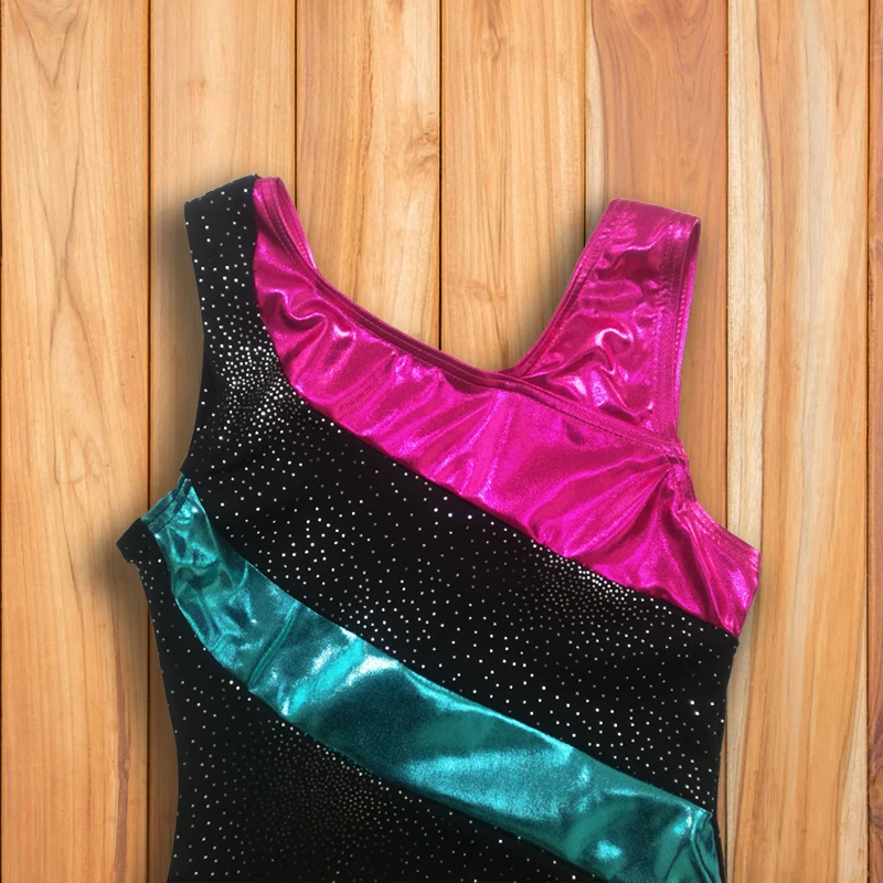 Гимнастический трико для девочек акробатика спортивный костюм профессиональные