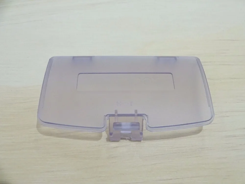 clear purple 2 шт. Крышка батарейного отсека Ремонт Замена для Nintendo Запчасти для Gameboy консоль GBC черный белый прозрачный синий - Цвет: clear purple