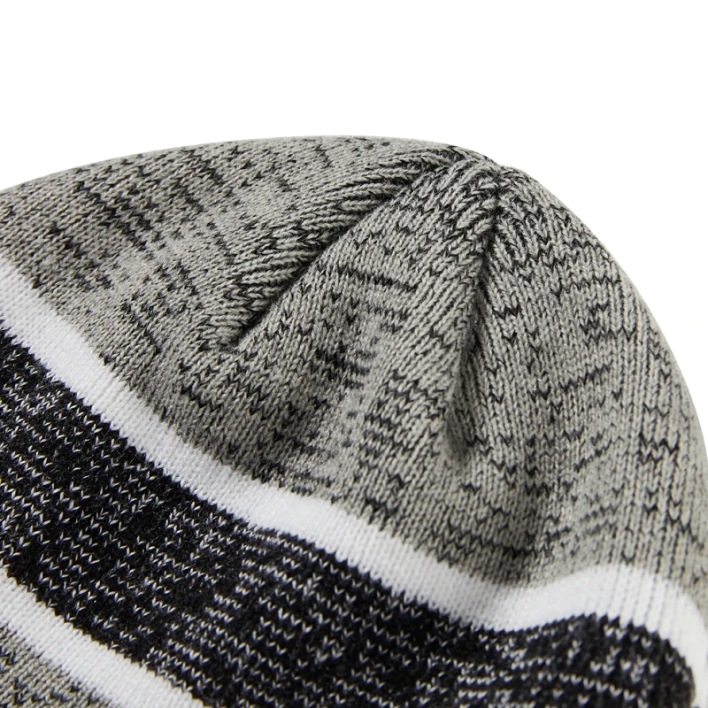 Зимняя мужская шапка из двойной ткани вязаные шапки Gorro Skullies для женщин и девочек