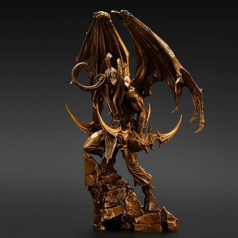 OGRM WOW игры Illidan Stormrage мини Бронзовая статуя украшения гостиной Статуэтка Коллекция Модель игрушки подарки на день рождения для мужчин