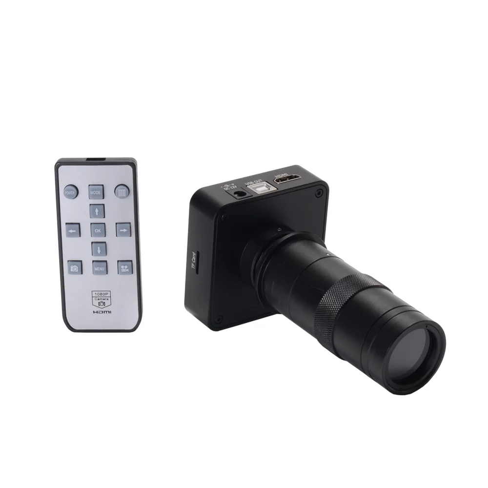 HAYEAR 16MP цифровой USB микроскоп камера 1080P CMOS видеокамера с 100X c креплением объектив