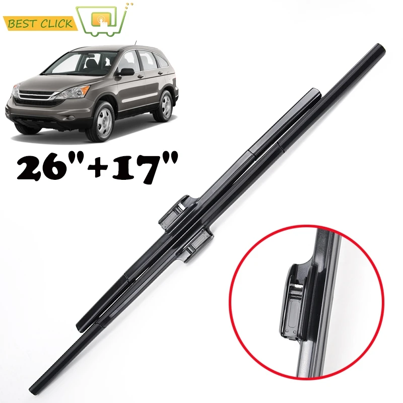 Misima 2" и 17" щетки стеклоочистителя ветрового стекла для Honda CRV CR-V 2007 2008 2009 2010 2011 3-го поколения стеклоочиститель переднего стекла
