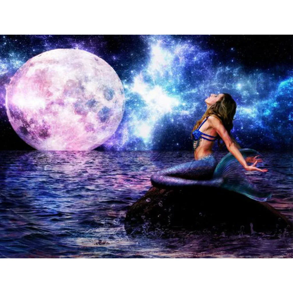 Pictures By Numbers Diamond Embroidery Paintings Rhinestone Pasted DIY Painting Cross Stitch 5D Vintage Poster 19May20 P35 | Дом и сад