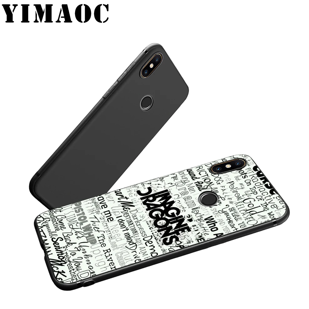 YIMAOC Imagine Dragons Bands Soft Silicone Case for Xiaomi Redmi Note 9 Mi 8 Se 7 6 6A A1 A2 4X 4A 5A 5 MAX 3 MiA1 |