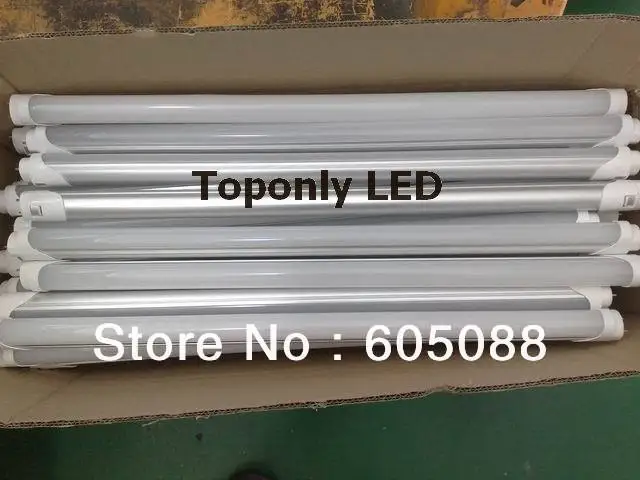 8 Вт led t8 трубка длина 600 мм светодиодный Флуоресцентный светильник вход на ac100 240v