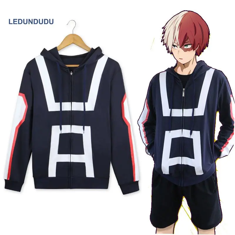 Boku no Hero academic Todoroki Shoto пальто My мужской карнавальный костюм куртки для весны и
