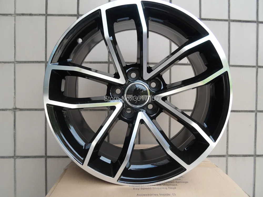 18x8.5J колесные диски PCD 5x112 ET35 центр отверстия 66 6 мм|Диски колёсные| |