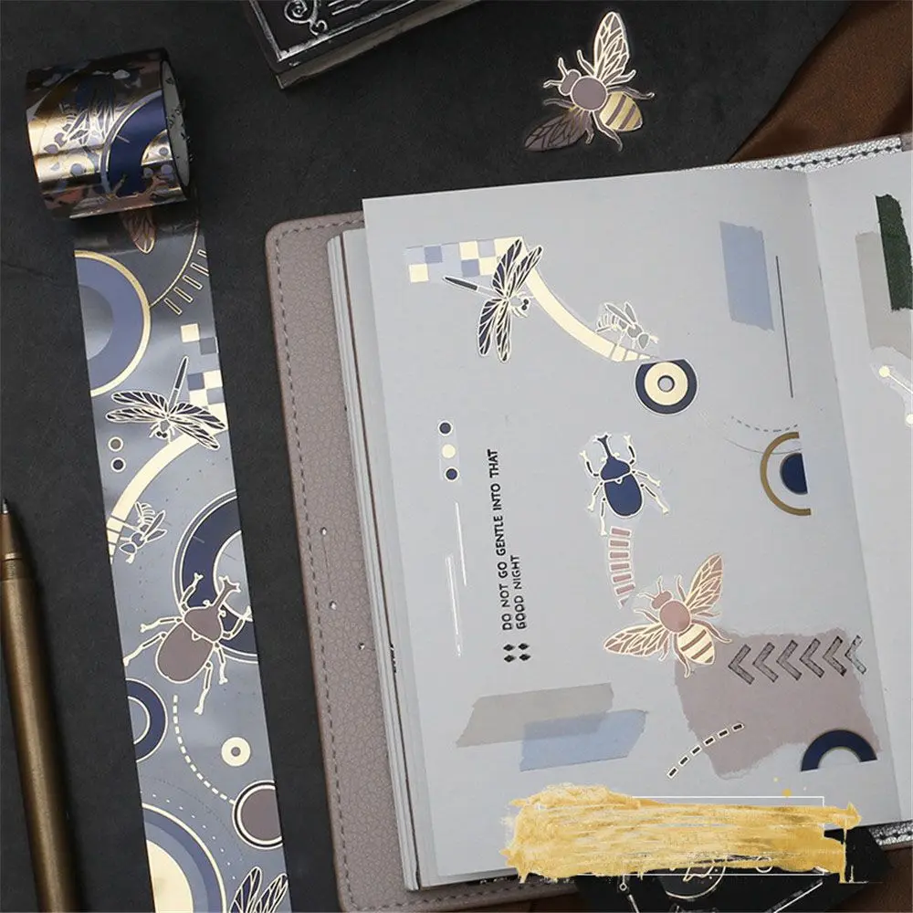 1 шт. Новинка полупрозрачные васи ленты милые звезды луна Канцтовары скрапбукинг