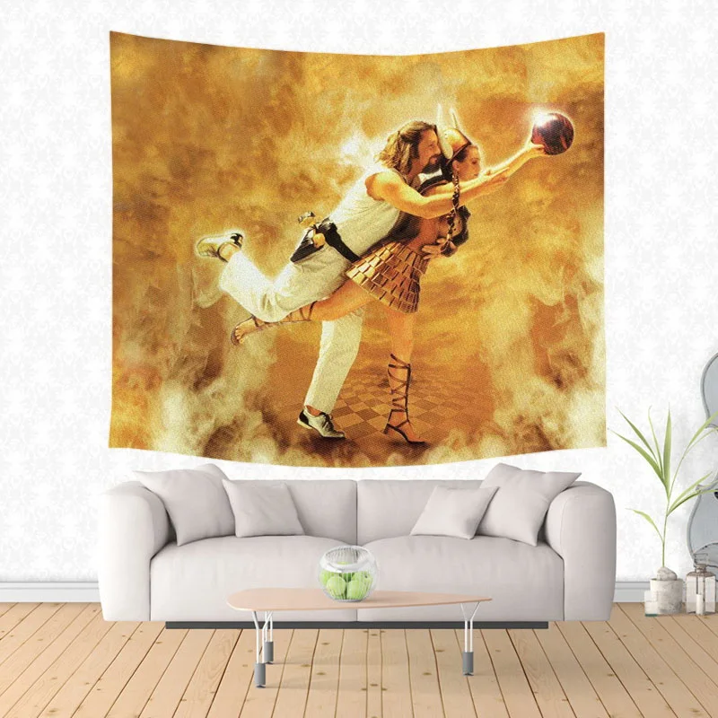 Большие гобелен Лебовски хиппи домашние декоративные настенные гобелены