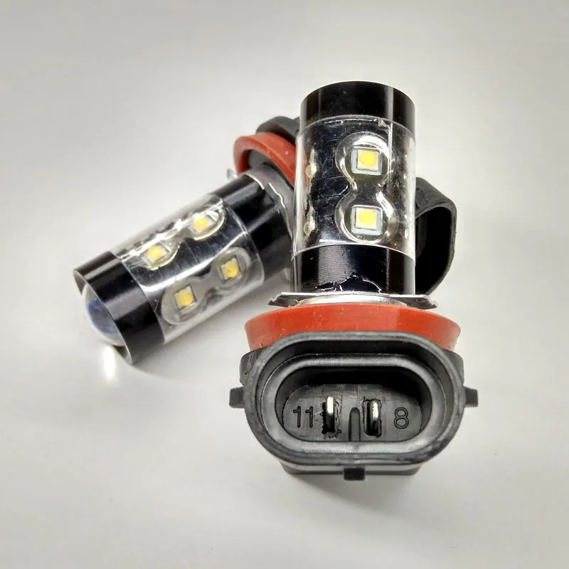 2 шт. Автомобильные светодиодные ламсветильник 10 SMD H8 H11 | Автомобили и мотоциклы