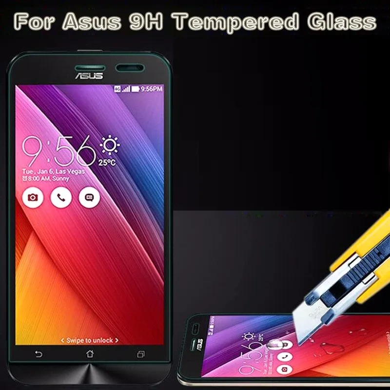 С уровнем твердости 9h закаленное стекло с округлыми рамками Asus zenfon 2 3 laser max ZE551ML ZC451CG A450CG A500CG ZE500KL ZE550KL ZC520TL z00ud zb552kl защитное стекло чехол