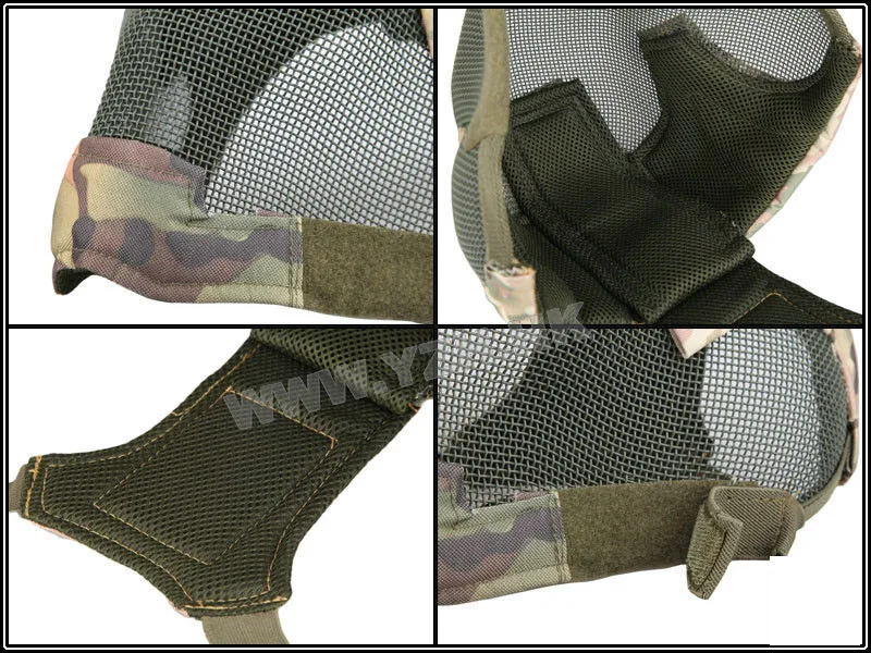 Emerson V6 Strike Steel Full Face Mask Airsoft Combat Tactical BD9163 | Спорт и развлечения