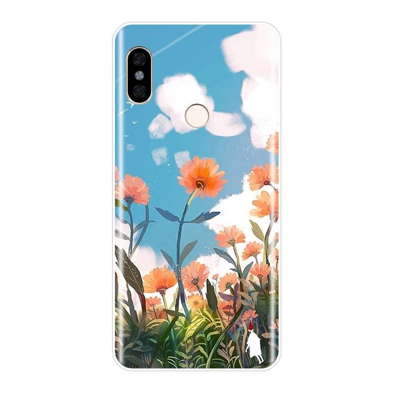 Мультяшный чехол для телефона Pocophone F1 Xiaomi Redmi S2 6A 5 Plus 4A Мягкая силиконовая задняя