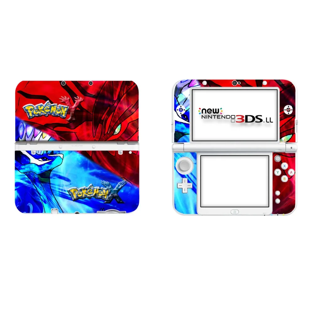 Виниловая наклейка на кожу наклейка на 3DS XL Скины Наклейка s для нового 3DS LL виниловая Защитная Наклейка-для Pokemon GO