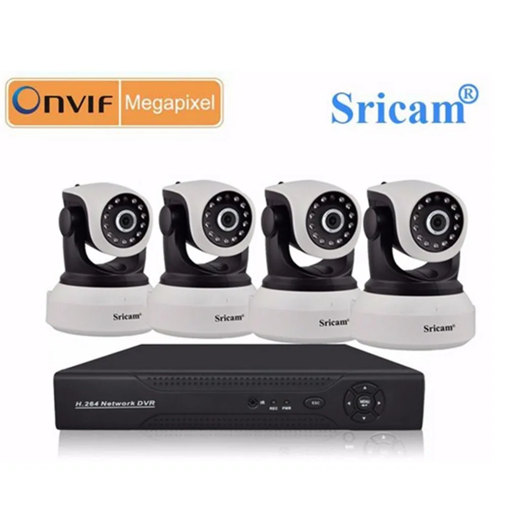Sricam SP017 HD Беспроводная ip-камера безопасности Wifi двухсторонняя аудио IR-Cut ночное видение Аудио Сигнализация для внутреннего наблюдения детский монитор