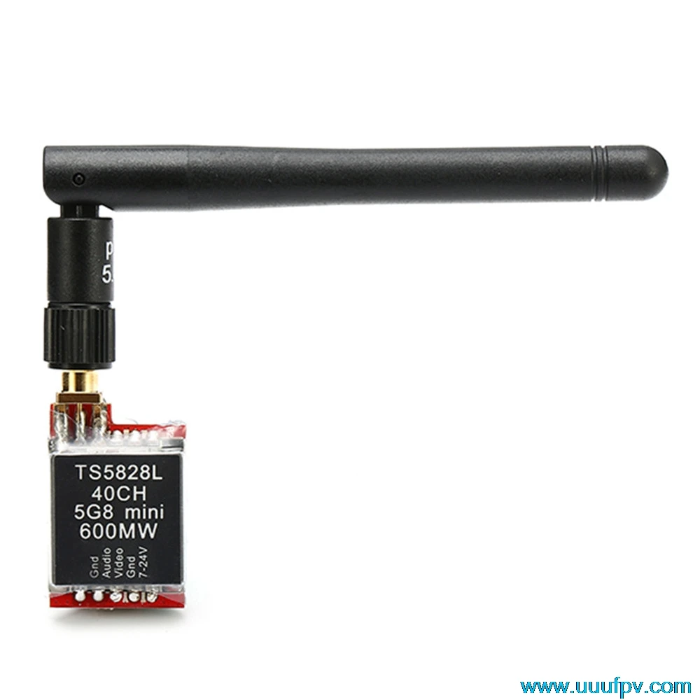 TS5828L FPV микро 5 8G 600mW 40CH Мини передатчик Модуль с цифровым дисплеем для