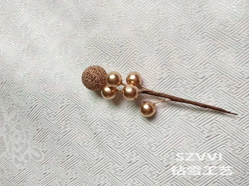 5 шт. ягоды фрукты ягодные растения искусственные цветы вишни ветви цветок