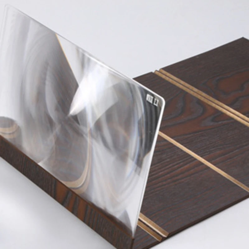 Стереоскопический усилитель 12 дюймов настольный деревянный Кронштейн мобильный