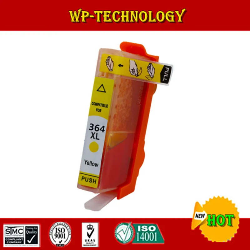 Совместимый чернильный картридж для hp364 hp 5510 5515 6510 B109 B210 3070A 3520 Officejet 4610 4620 4622 5520 7510