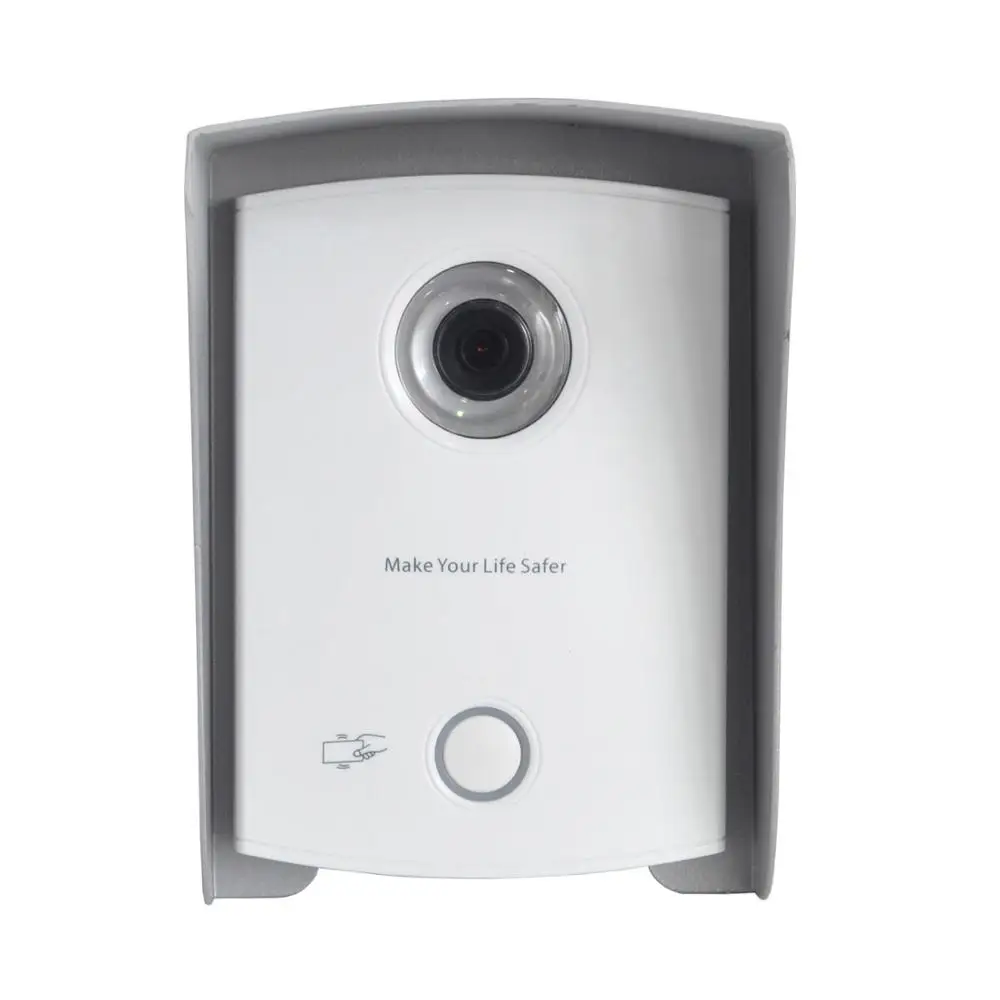 DH логотип Многоязычная RFID VTO6100C IP вилла дверной звонок, видеодомофон, дверной телефон, включает водонепроницаемую бухту и rfid-карту