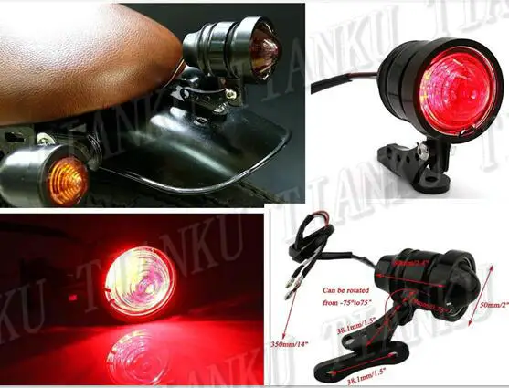 Светильник для мотоцикла Honda Shadow Spirit Saber Aero ACE Steed VLX 400 600 1100 DLX VTX1300 1800 Magna VF 250 750| |