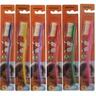 Самая дешевая ультражесткая зубная щетка DR.PERFECT 6 шт.лот с щетиной для курения, специально разработана для курильщиков