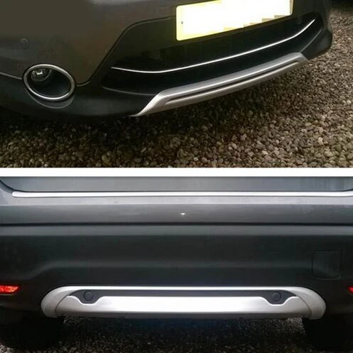 Передний+ Задний бампер протектор опорная пластина подходит для nissan Qashqai Dualis J11