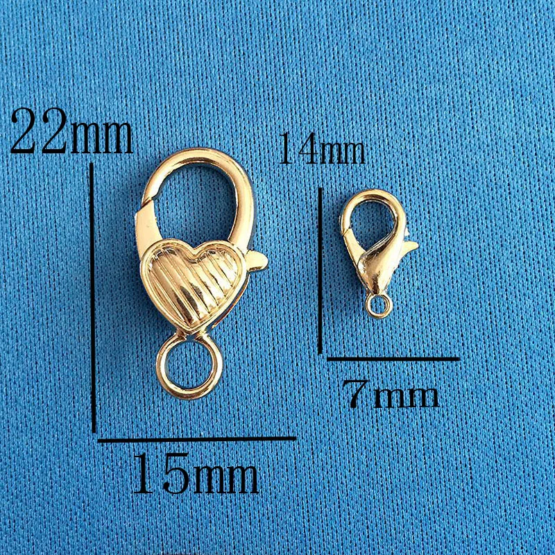 5 шт./лот металлический омарский зажим аксессуары сделай сам подвеска модные