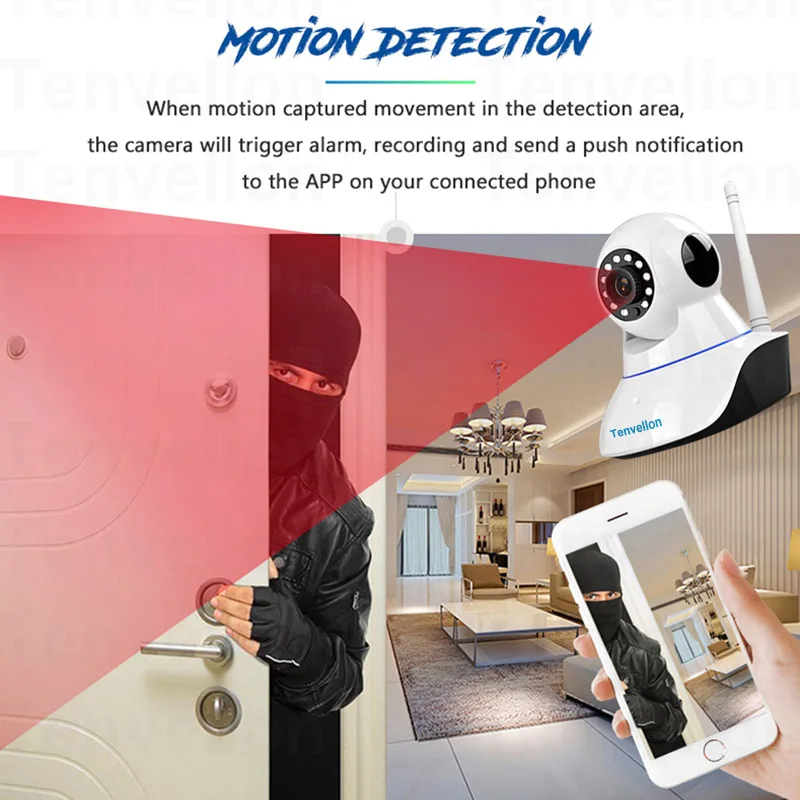 1080 P HD Беспроводная ip камера 2.0MP CCTV WiFi домашняя видео видеонаблюдения Система