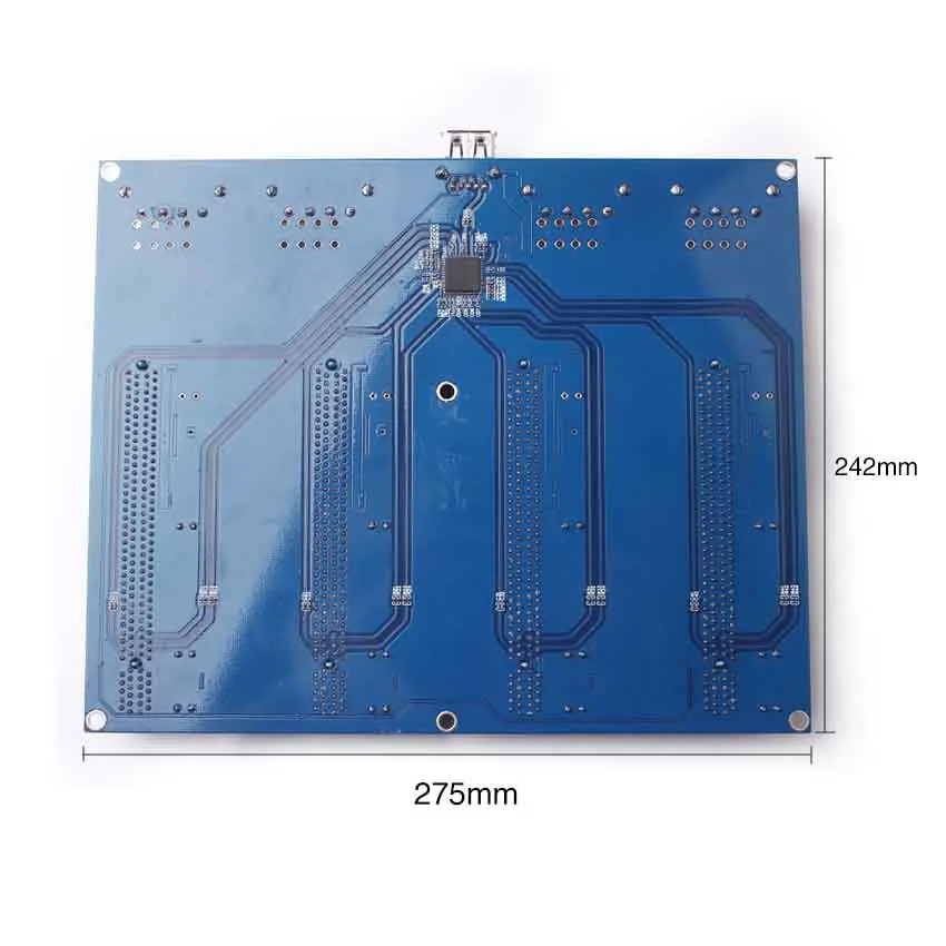 CNKESIN горная карта Pci e адаптер от 1 до 4 1X 16X Riser Mount Card для ПК компьютер|Интегральные
