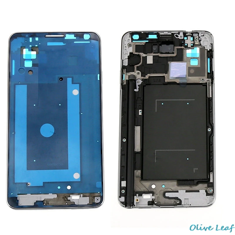 Средняя рамка для samsung Galaxy Note 3 III N9005 N900 задняя панель рамка Корпус чехол запасные части