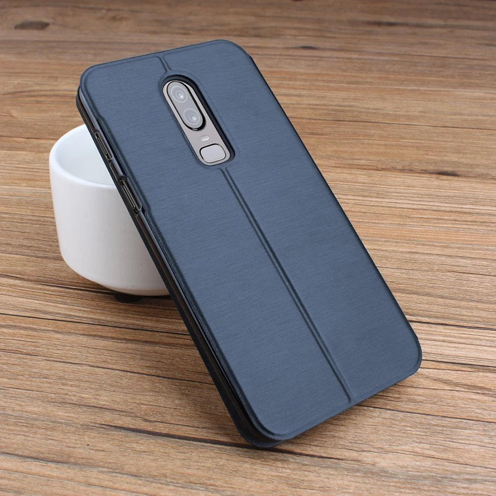 Чехол для Oneplus 6 роскошный кожаный чехол OnePlus 5 T кошелек откидная крышка смартфона