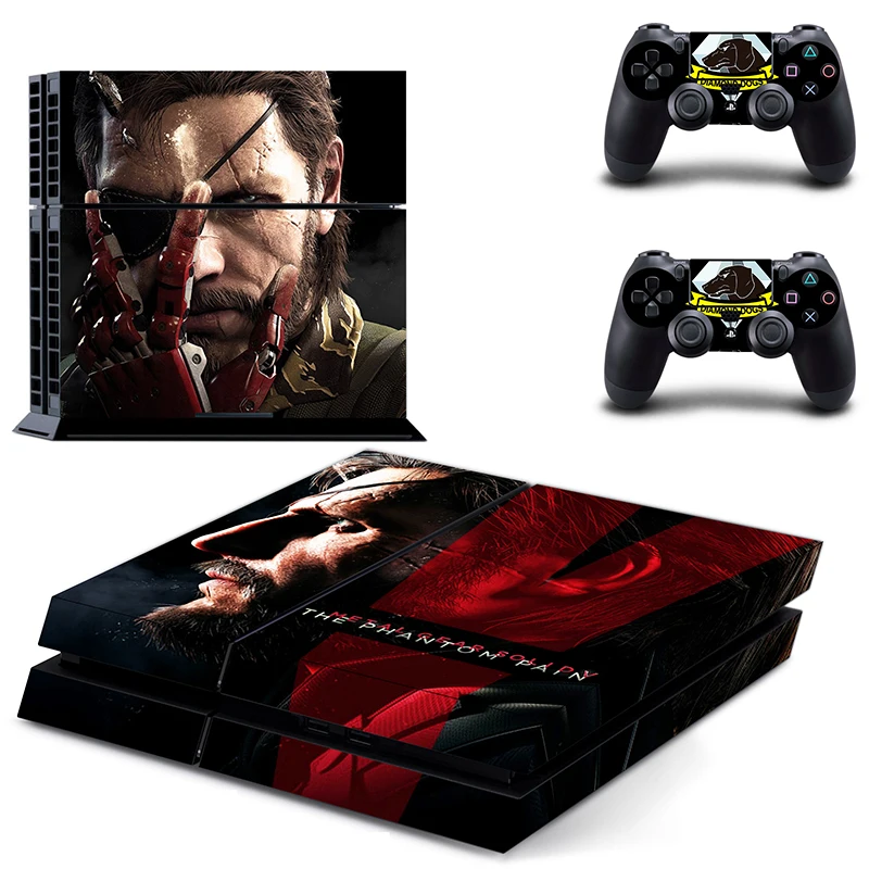 Дикая Охота мясо шестерни наклейка для PS4 виниловая наклейка, стикер для консоли Playstation 4 и 2 контроллера наклейка для PS4 стикер