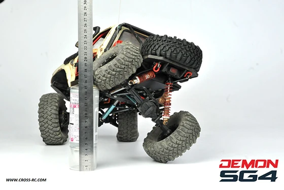 Крест RC 1/10 комплект SG4 4X4 4WD демон рок весы гусеничный ABS жесткий корпус с
