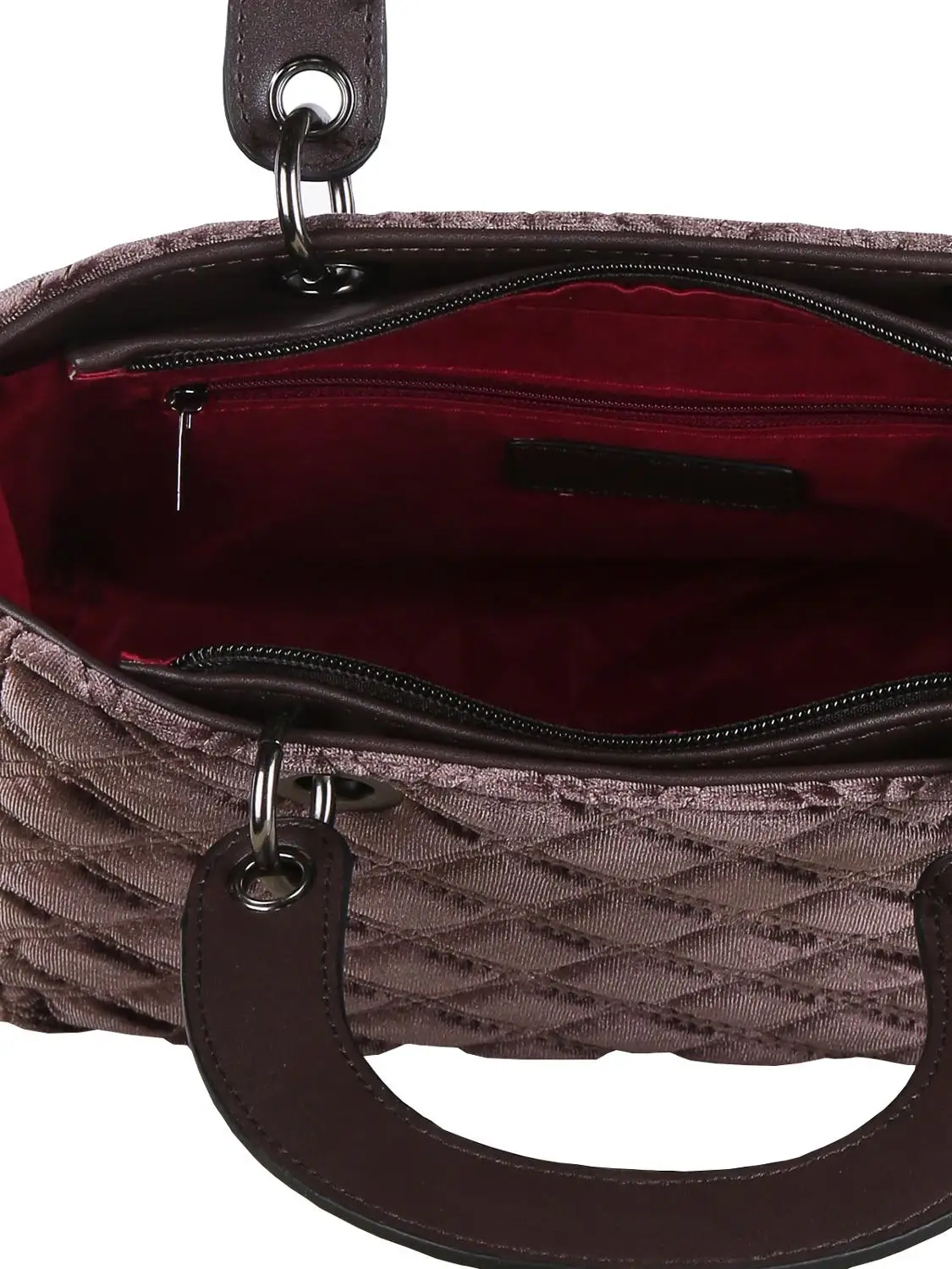 Borsa a mano trapuntata в ciniglia медиа| |