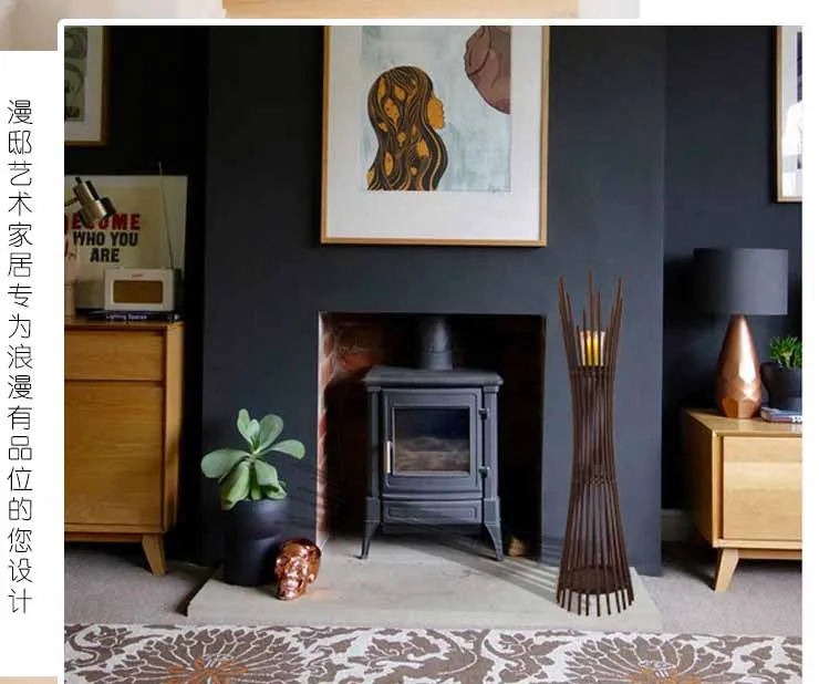 Большая старинная палочка для свечей большая романтическая деревенская