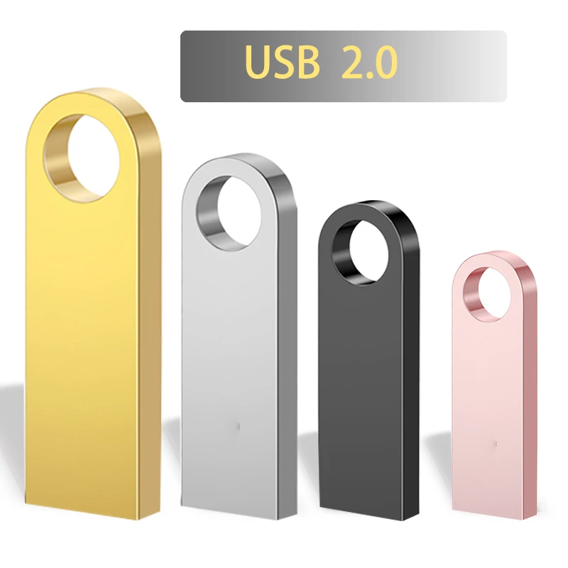 Металлический флеш диск USB 2 0 32 Гб 64 16 128 ГБ 8 Флэшка высокоскоростная накопитель