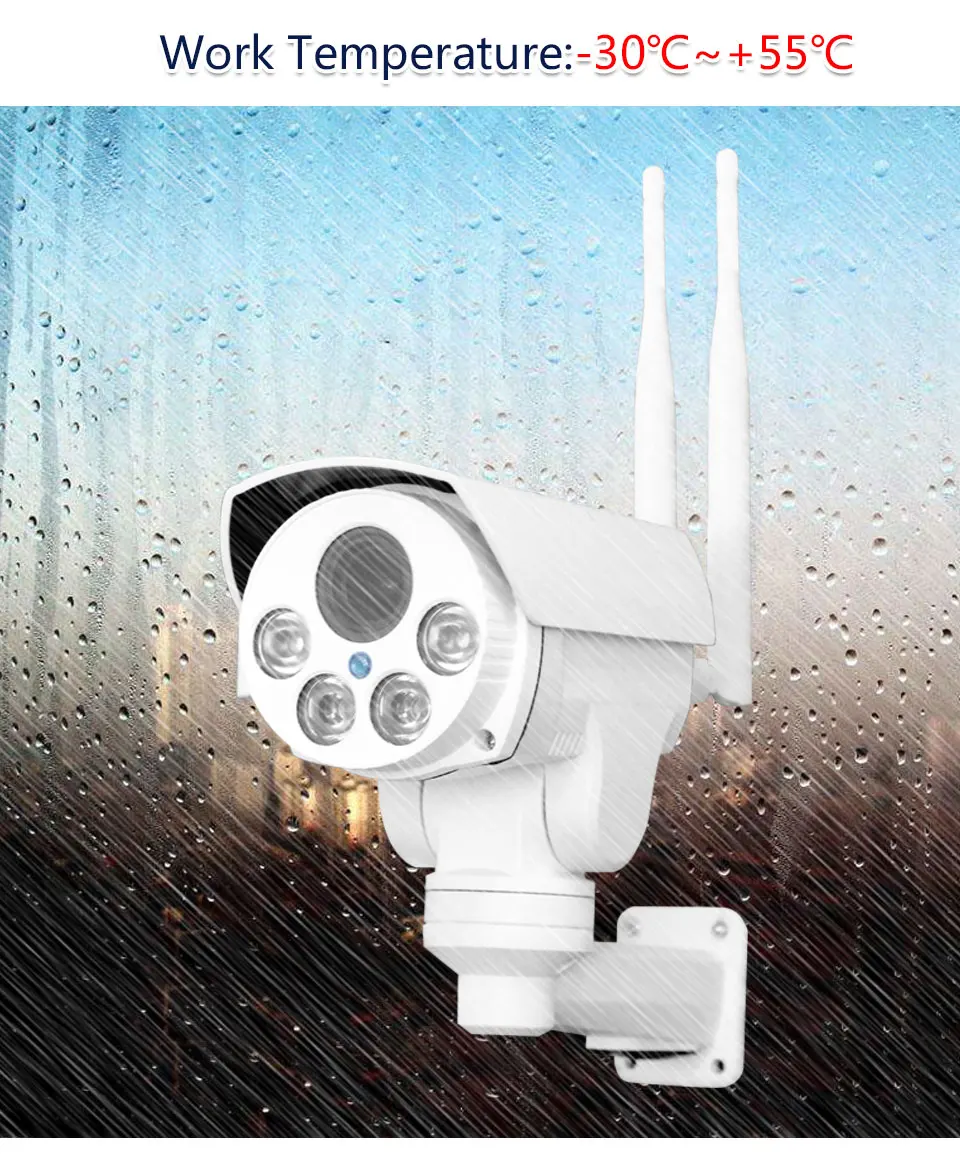 960P 1080P 4G sim-карта ip-камера Wifi наружная камера PTZ 5X Zoom Pan Tilt видеокамера Беспроводная точка доступа AP Motion