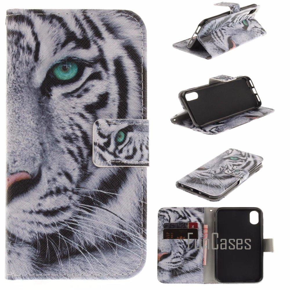 Флип Чехол Для fundas iPhone X чехол для coque 5 8 дюймов + держатели карт iohone Mobil aapl pre Mobile Fome
