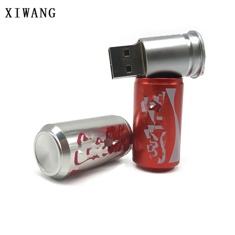 USB флэш-накопитель 32 Гб бутылка для напитков USB 2,0 8 ГБ флеш-накопитель 16 Гб 128 Гб 64 Гб переносные пивные 4 Гб usb-накопитель праздничный подарок