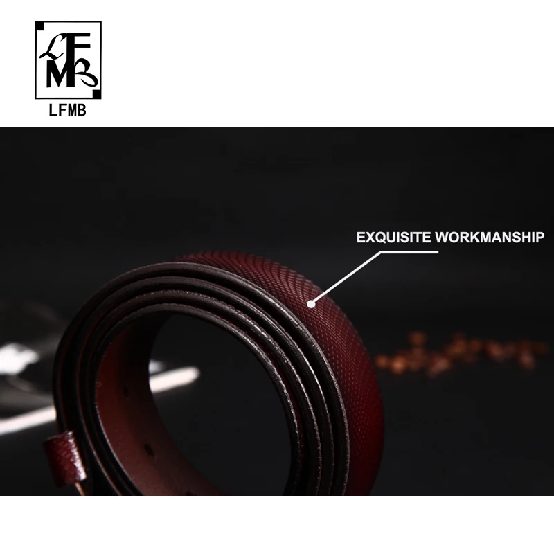 Ремень LFMB мужской из натуральной кожи шикарный дизайнерский пояс|belt leather|leather belt