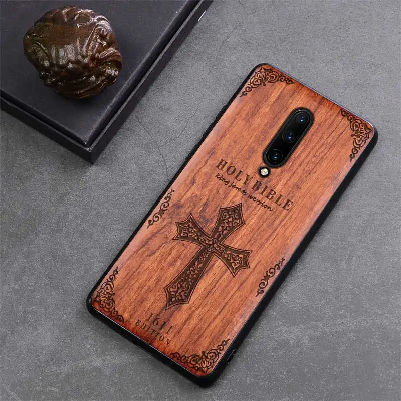 color 6 Новинка, чехол для OnePlus 7 Pro, тонкая деревянная задняя крышка, ТПУ бампер, чехол на One Plus 7 Pro Oneplus 7 7pro, чехол для телефона s - Цвет: color 6