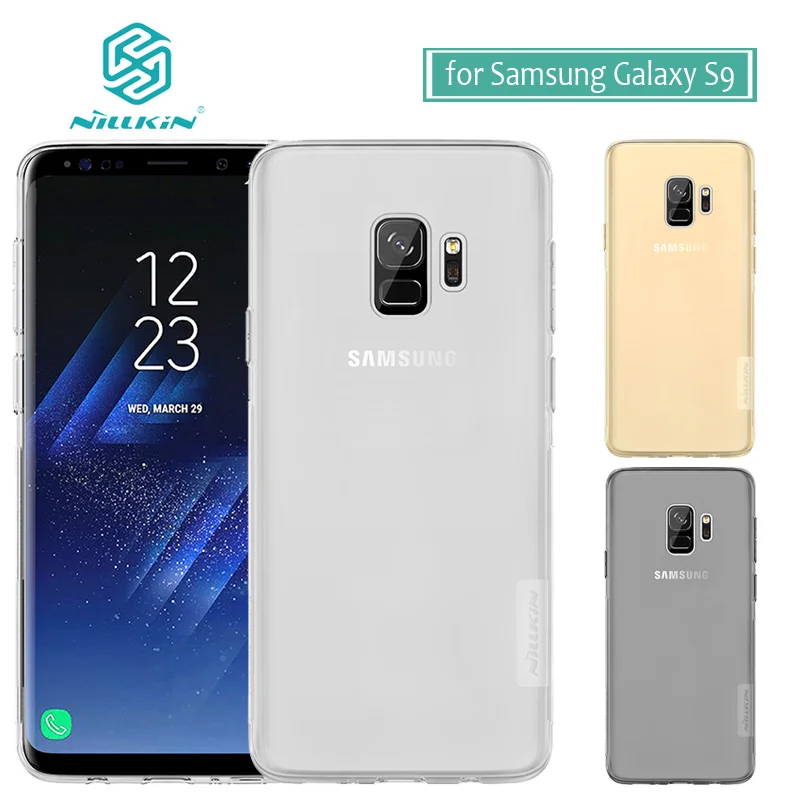 Для Samsung Galaxy S9 чехол Nillkin TPU 0 6 мм ультра тонкий для телефона Nilkin силиконовый