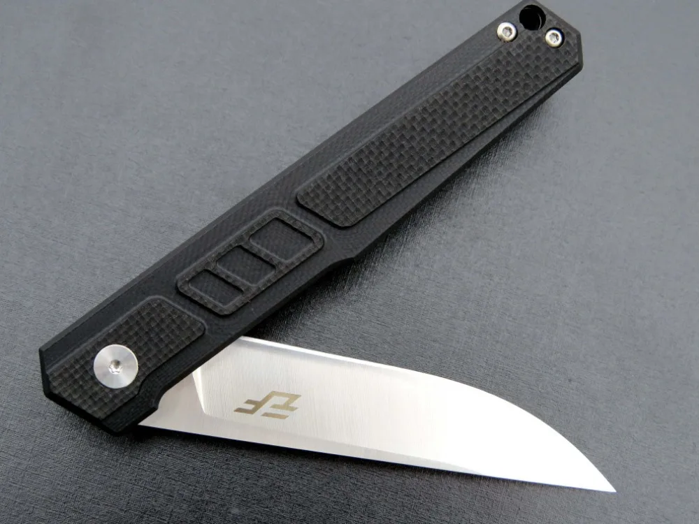 Складной нож Eafengrow EF88 58 60HRC клинок 9Cr рукоятка G10 инструмент для выживания кемпинга