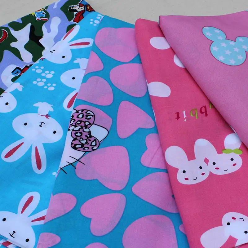 1 метр мультяшная хлопчатобумажная ткань по метрам сделай сам квилтинг шитье