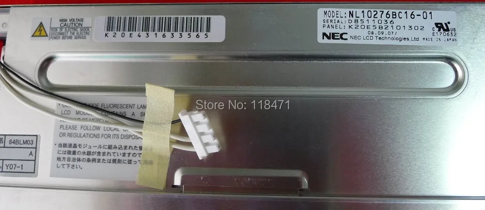 NL10276BC16-01 GP2500 GP2501HIGH PIXEL с 4 CCFL вытянула новую 95% 8 дюймовую ЖК-панель | Электронные