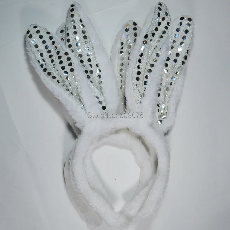 Бесплатная доставка 2 шт./лот повязка на голову с заячьими ушками аксессуары для