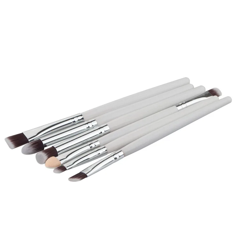 6 шт. набор кистей для макияжа глаз тени век косметика профессиональный подводка