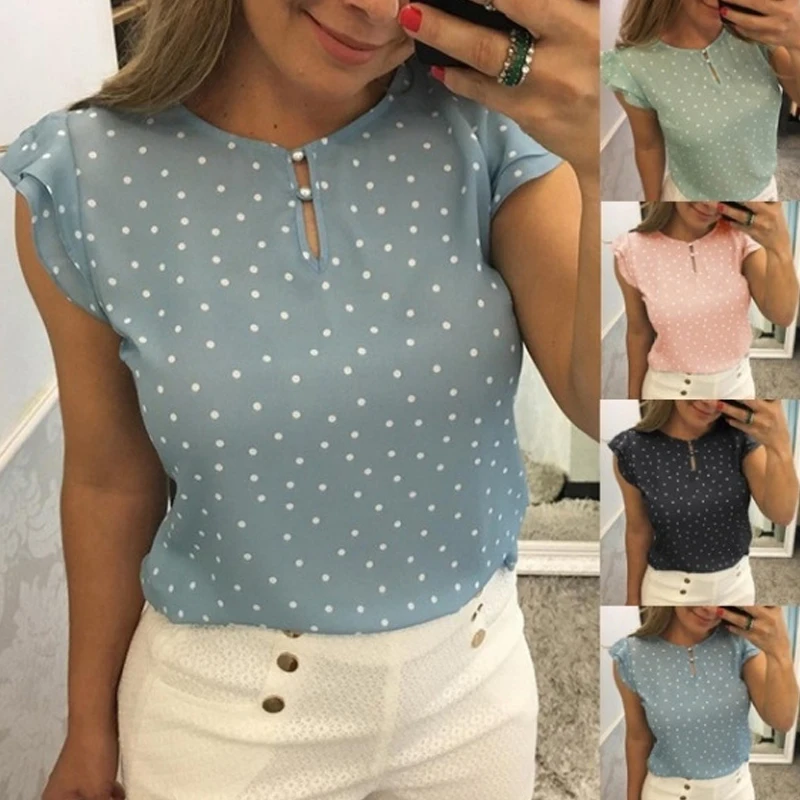 Большие размеры 5XL Женские топы и блузки 2019 летний топ без рукавов с круглым
