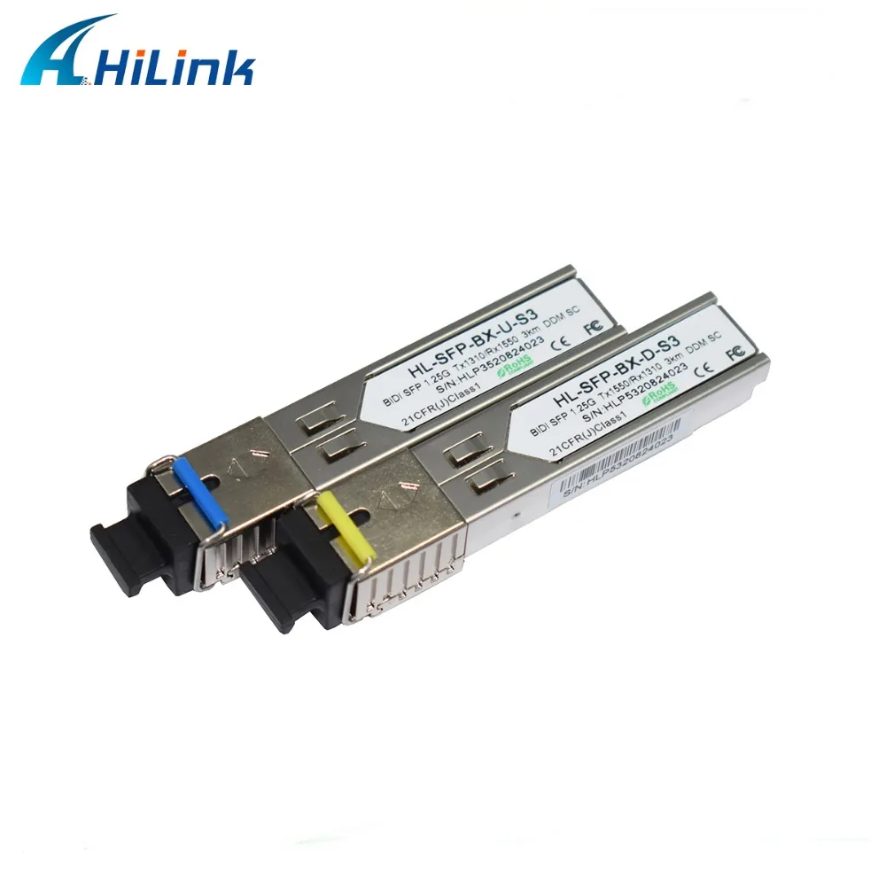 HL GLC BX D/U xxD 1 25G BiDi SFP 20 км 40 80 LC/SC DDM |Оптоволоконное оборудование| |